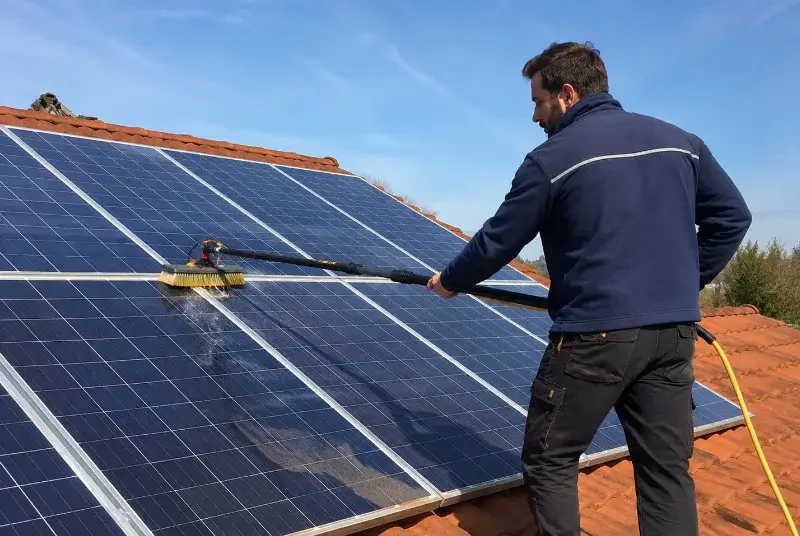 Nettoyage et entretien de panneaux solaires à Morganx