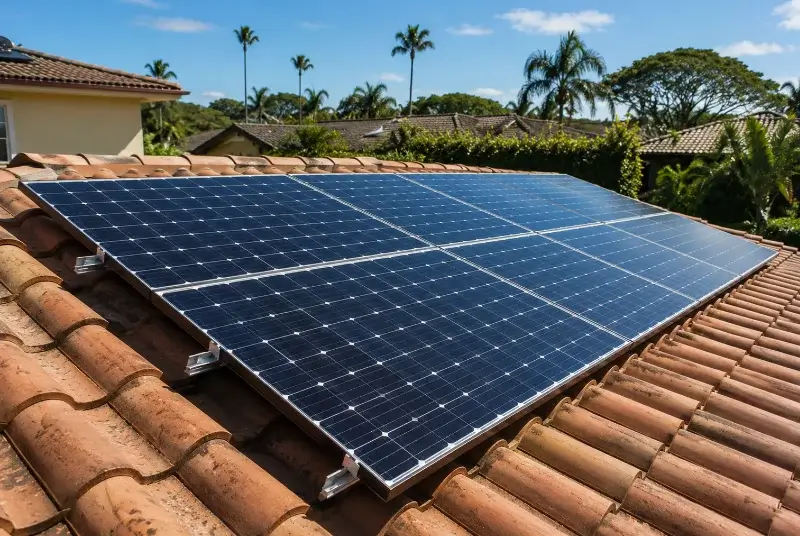 Installation de panneaux solaires à Morganx